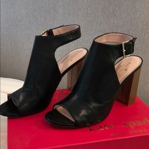 Kate Spade Black Ingrada slingback sandal